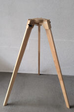Solid wooden tripod for Photo Booths